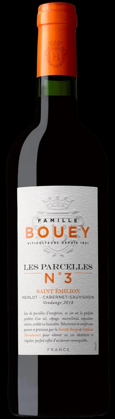 Les Parcelles N.3 Saint-Émilion 2021 - 750ml – Maison Bouey
