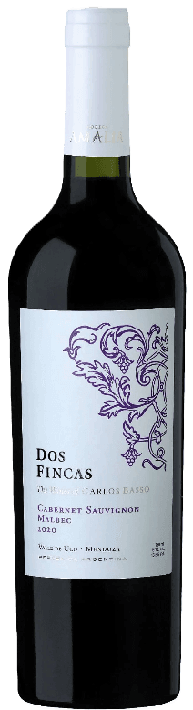 Dos Fincas Cabernet Sauvignon/Malbec 2022 - 750ml from Viña Amalia - Buy online