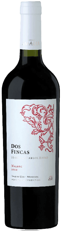 Dos Fincas Malbec 2024 - 750ml from Viña Amalia - Buy online