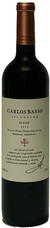 Carlos Basso Blend 2013 - 750ml from Viña Amalia - Buy online
