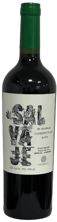 Casa De Uco El Salvaje Orgânico Cabernet Franc 2023 - 750ml from Casa de Uco Vineyards & Wine Resort - Buy online