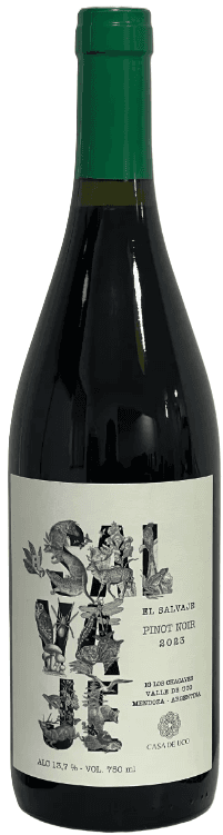Casa De Uco El Salvaje Orgânico Pinot Noir 2023 - 750ml from Casa de Uco Vineyards & Wine Resort - Buy online