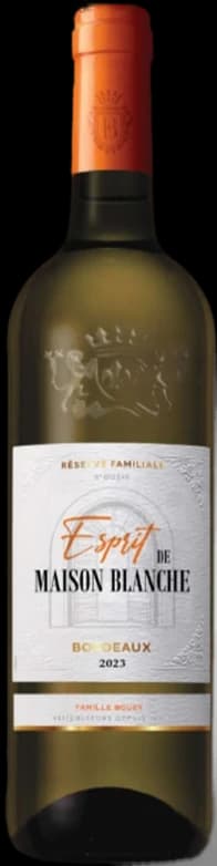 Esprit de Maison Blanche Blanc - AOC Bordeaux 2023 - 750ml – Maison Bouey