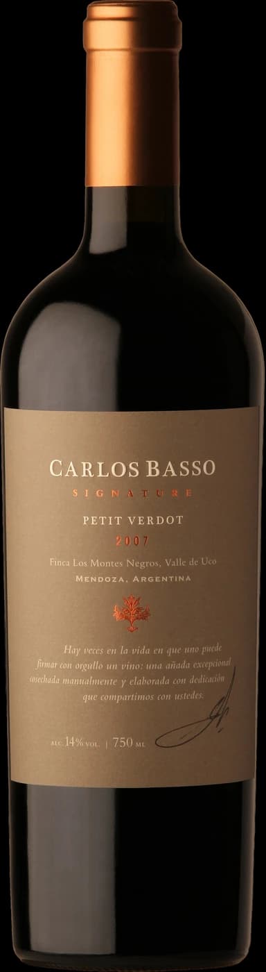Carlos Basso Petit Verdot 2012 - 750ml – Viña Amalia