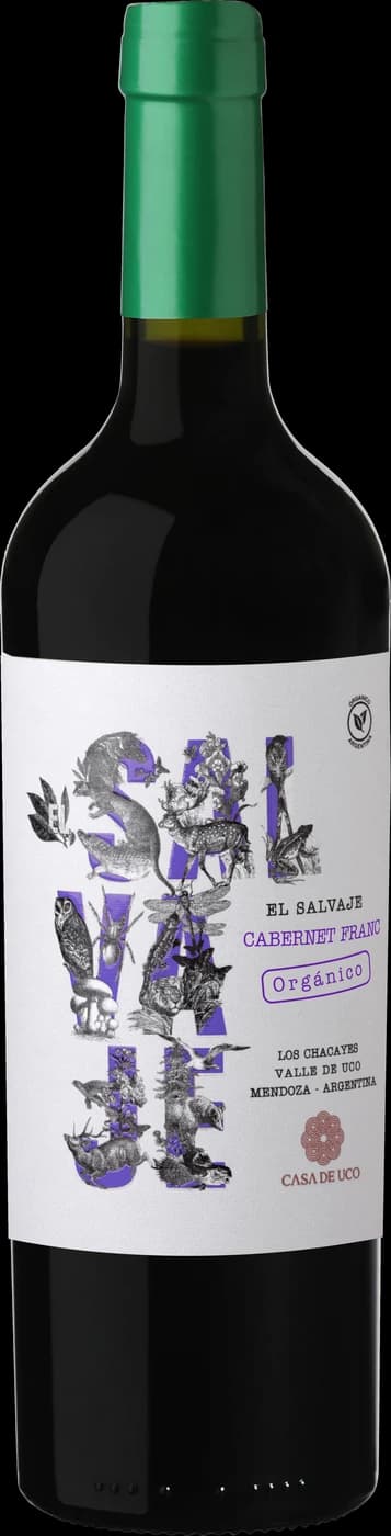 Casa De Uco El Salvaje Orgânico Cabernet Franc 2022 - 750ml – Casa de Uco Vineyards & Wine Resort
