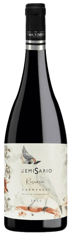 Casa Romero El Emisario Reserva Carmenere 2021 - 750ml from Casa Romero - Buy online