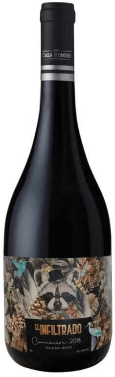 Casa Romero El Infiltrado Carmenere 2021 - 750ml from Casa Romero - Buy online