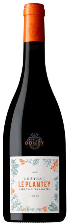 Château Le Plantey Sans Sulfites Médoc 2020 - 750ml from Maison Bouey - Buy online