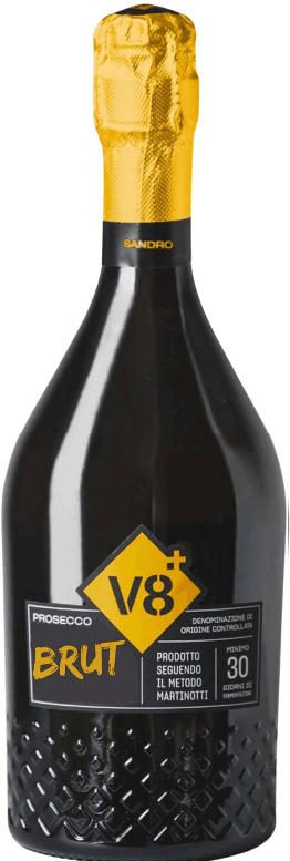 V8+ Prosecco DOC Brut - Sandro - 750ml - White from V8+ (Grupo Valdo Spumanti)